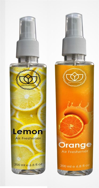 ASHTAAROMAS Lemon:Orange Spray  (2 x 200 ml)