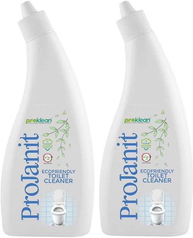 PROKLEAN ProJanit Toilet Cleaner | 400 Ml Pack of 2 | Eco-Friendly, Non-Toxic | Anti-Viral | Germ guard | No Bleach | Bio-based Liquid Toilet Cleaner  (2 x 200 ml)