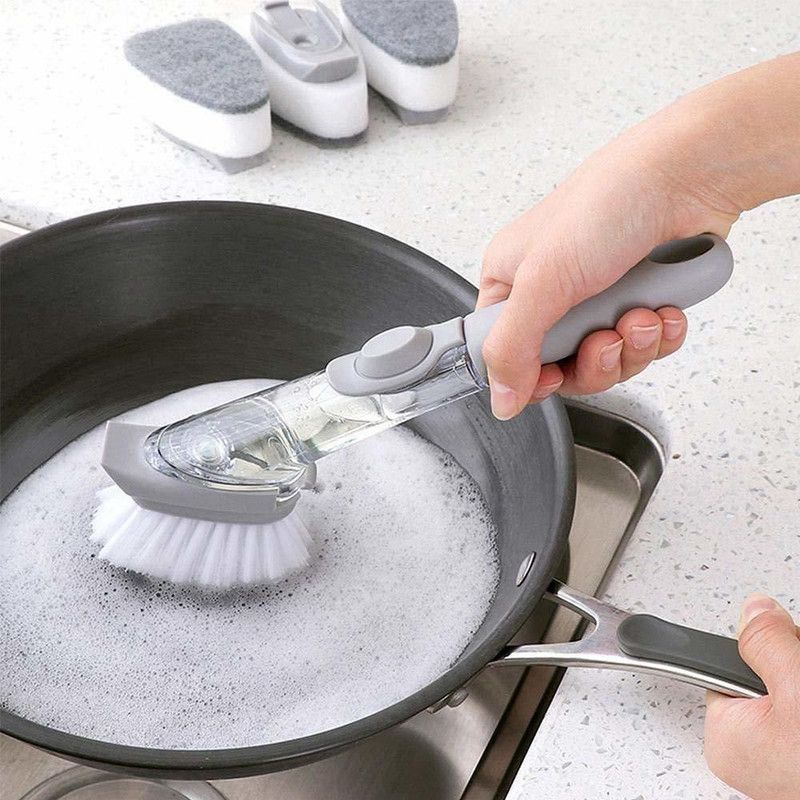 Dalton DISH BOWL WASHING BRUSH Scrub Pad  (Medium)