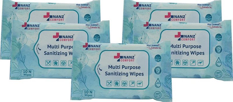 Nanz Comfort Wipes  (Green)