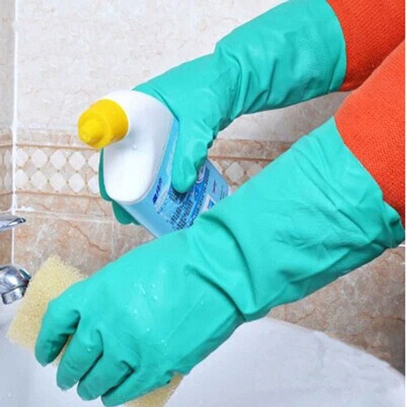 Karki Fusion (Pack of 1) Medium Household Cleaning Wet and Dry Glove  (Medium)