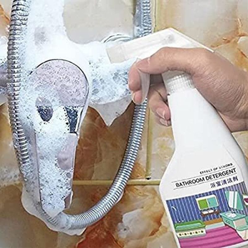 RTURO Tap Cleaner Liquid Spray For Bathroom Fittings Hard Water Stain Remover Stain Remover
