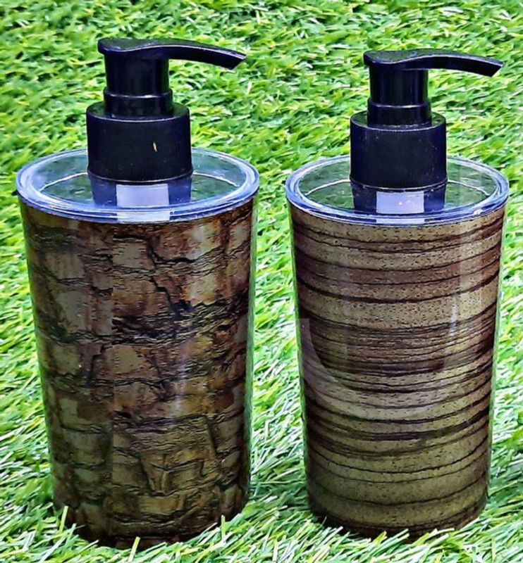 MUNTUN Soap Dispenser Bottle, Shower Lotion, Gel, Conditioner Shampoo Pump 500 ml Soap Dispenser  (Multicolor)