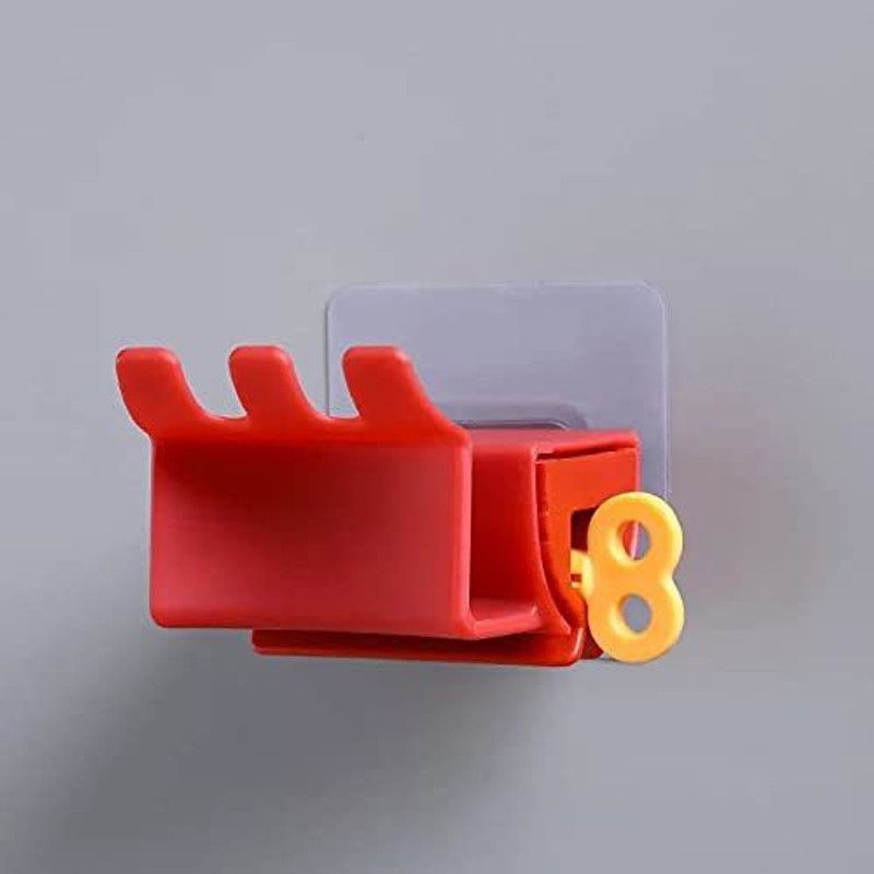 KHANSAHEB Plastic Toothbrush Holder  (Wall Mount)