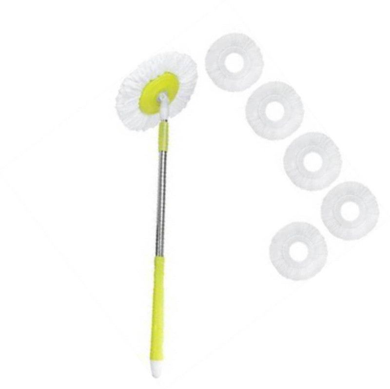 Mr.Kalkha SP00C8 WET AND DRY MOP Wet & Dry Mop  (Yellow)