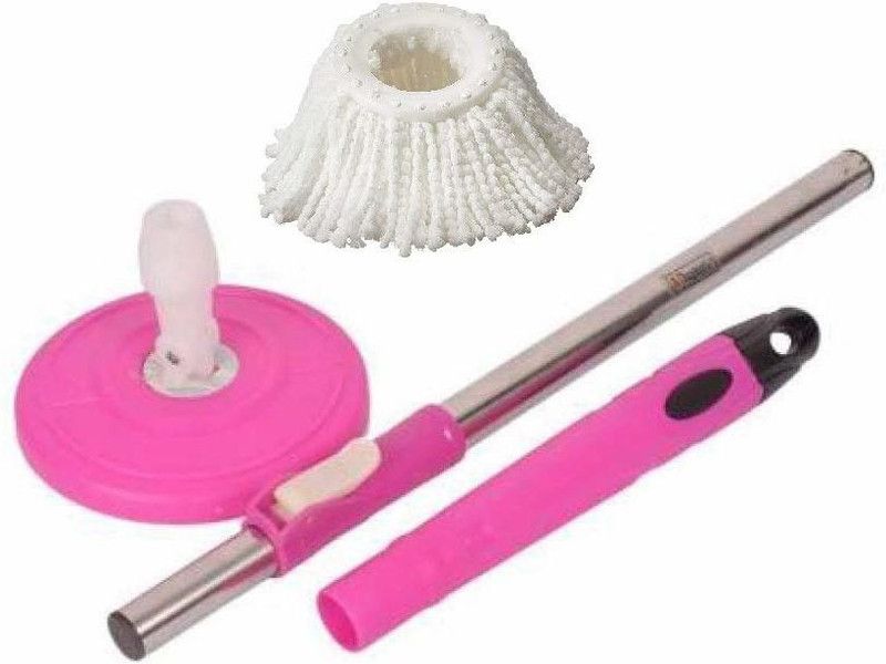 Toqon Mop Head and Rod  (Pink)