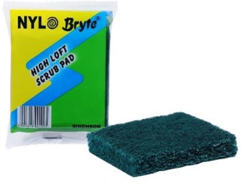 Nylobryte Highloft Medium Scrubber Scrub Pad  (Medium, Pack of 20)