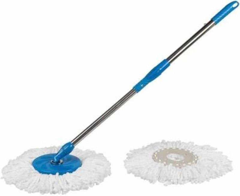 Mr.Kalkha SP00HH STICK MOP Wet & Dry Mop  (Blue 5 m)