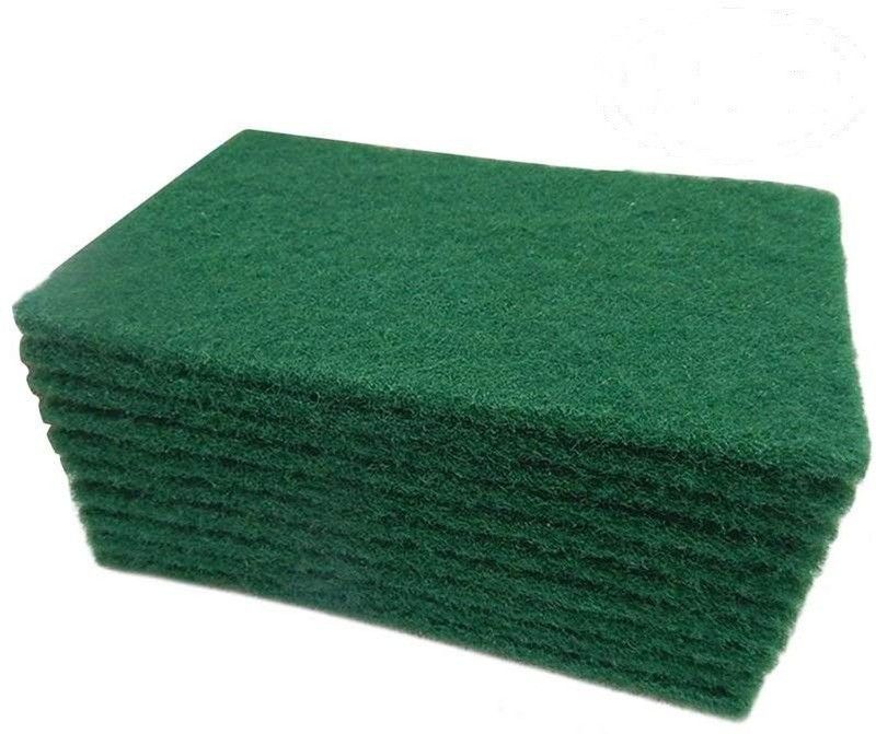 NOHUNT Multipurpose Scouring Pad-Magic Kitchen nonstick Oil Scrubbers for Dishes,Pot,Pan-Non Scratch-Heavy Duty-Reusable Scrub Sponge  (Regular, Pack of 10)