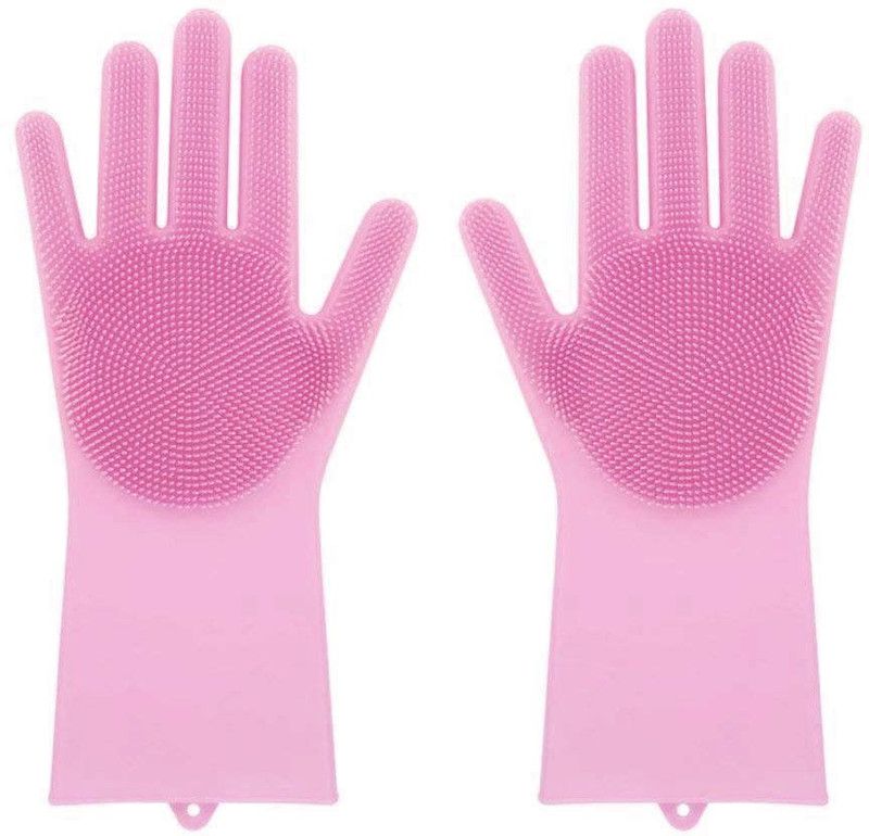 ECOMERSCART INTERNATIONAL Wet and Dry Glove  (Free Size)