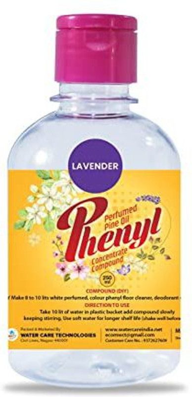 Water Care Lavender White Phenyl|Scented Oil Based Make 8 to 10 Lit from 250Ml Concentrate Lavender  (250 ml)