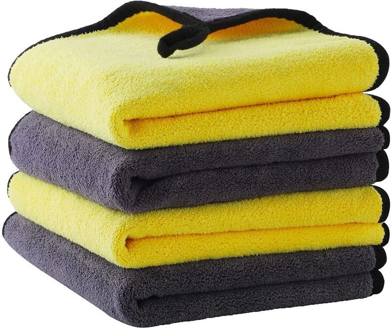 Aloud Creations Wet and Dry Microfiber Cleaning Cloth  (4 Units)