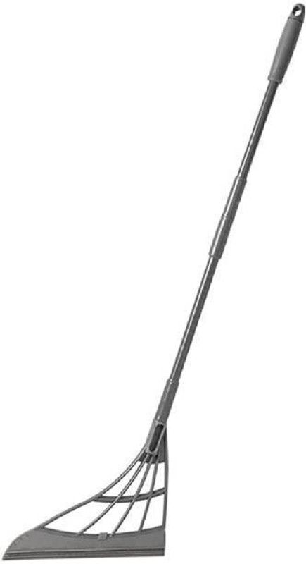 NMS TRADERS 2-in-1 Sweeper Mop & Glass Wiper, Magic Broom Bathroom Cleaner, Standard Size The Floor and Remove Dirt and Hair Remover for Living Room, Kitchen, Bathroom Floor Wiper Floor Wiper  (Grey)