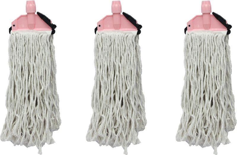 Robust Clean Combo Elegant Mop Wet & Dry Mop  (White)