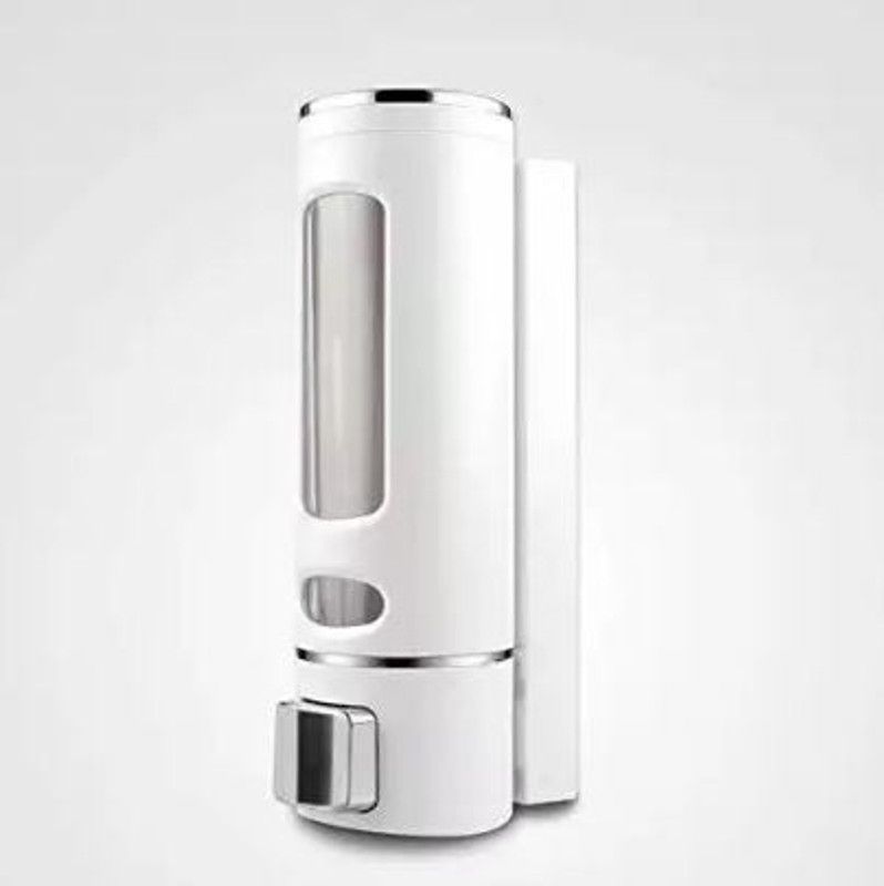MS INTERNATIONAL Liquid Dispenser for Home, Office Bathroom & Kitchen Sink (PACK OF 1) 350 ml Conditioner, Foam, Gel, Liquid, Lotion, Sanitizer Stand, Shampoo, Soap Dispenser  (White)
