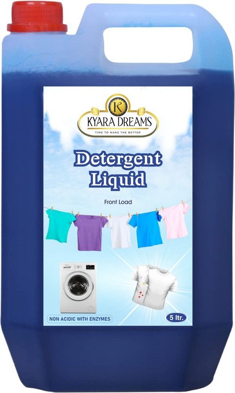 KYARA DREAMS FRONT LOAD WASHING MACHINE LIQUID DETERGENT (5LTR) Multi-Fragrance Liquid Detergent  (5 L)