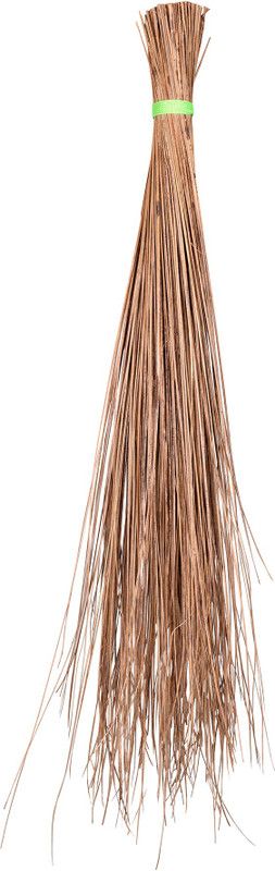 Friends Enterprises Long Lasting Coconut Fiber Wet and Dry Broom  (Beige)