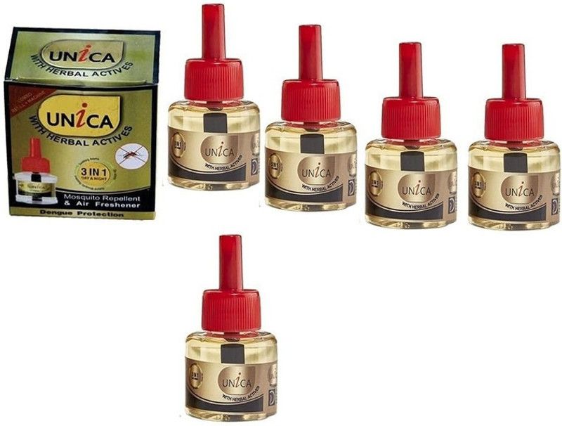 Unica 24867840 Mosquito Vaporiser Refill  (5 x 9 ml)