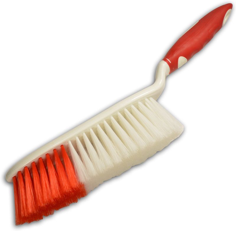 jenny sales and services Big Plastic Carpet Clean Smooth Brush Plastic Dry Brush  (Multicolor)