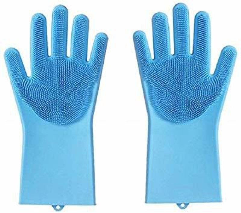 MIDRIB Wet and Dry Glove Set  (Free Size Pack of 2)