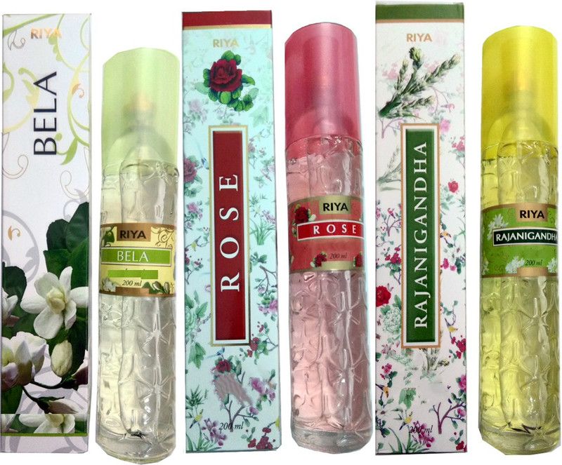 RIYA BELA+ROSE+RAJNIGANDHA Spray  (3 x 66.67 ml)