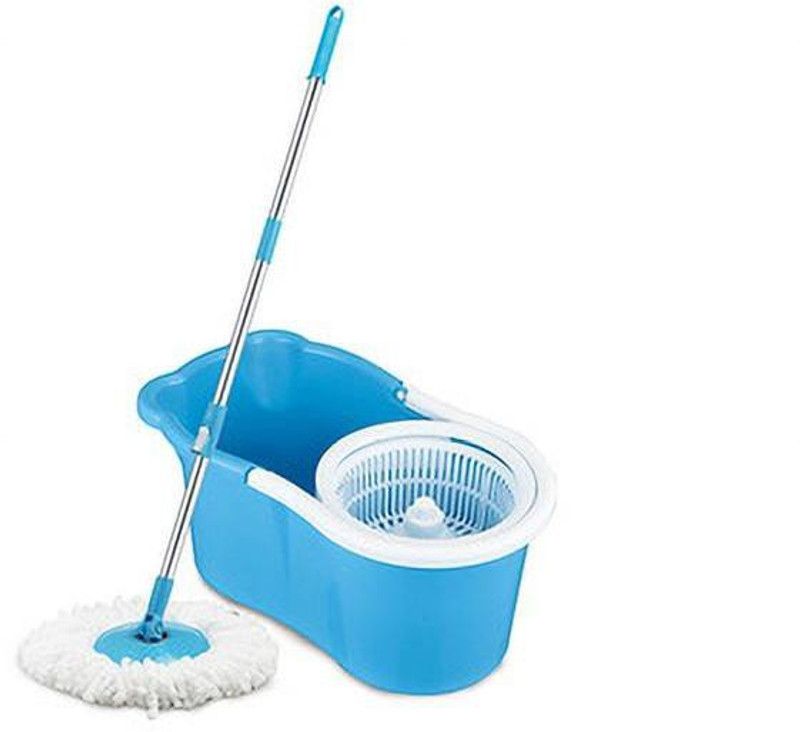 muan Mop for Floor Cleaning Heavy Duty Magic Spin Mop Mop Set Bucket, Mop Set