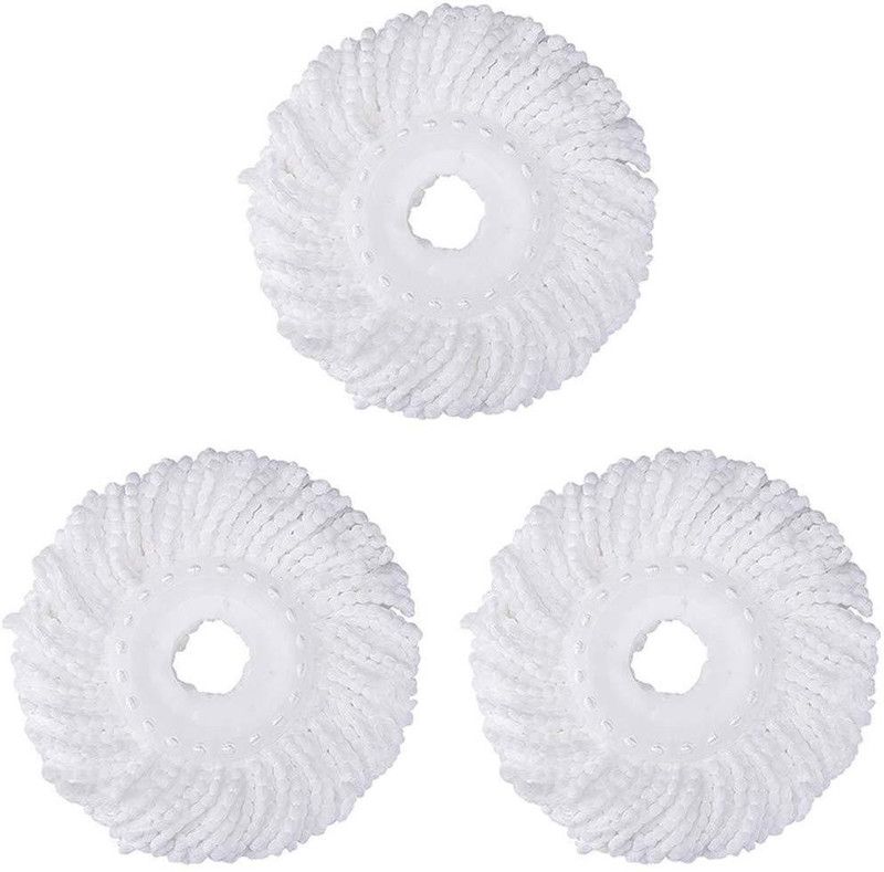 Aradent Set Of 3 Pcs Mop Head Refill For 360° Spin Refill  (Multicolor)