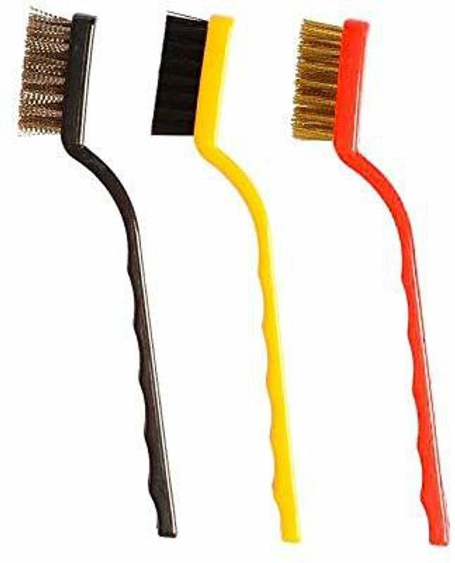 Harshi Enterprises Nylon Wet and Dry Brush  (Multicolor, 3 Units)