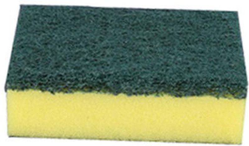 BadiWal best soap dispenser scrub sponge 2 in 1 pad for kitchen, sink, bathroom cleaning Scrub Sponge  (Regular)