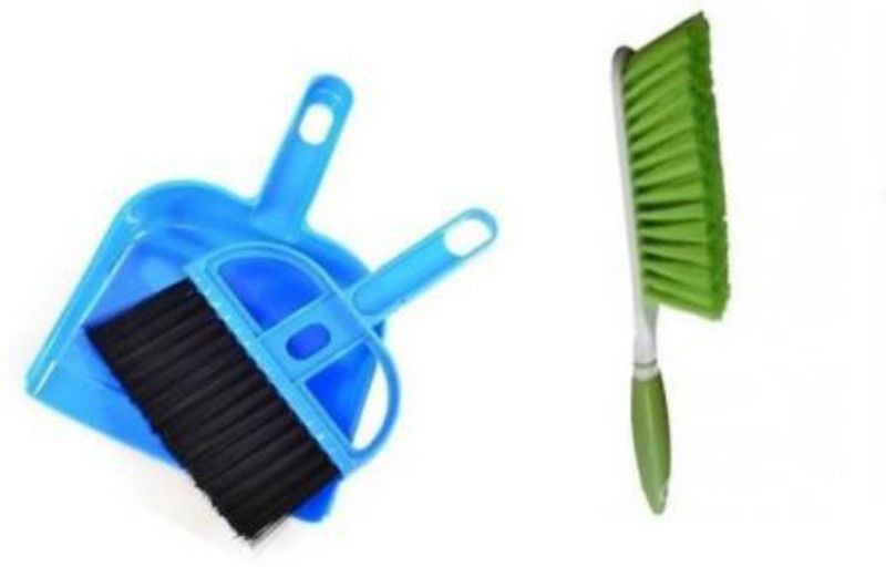 SBTs combo set of Mini Dustpan with Cleaning Brush Plastic Dustpan and cleaning brush ,carpet brush,sofa brush,multiuse brush Dustpan, Cleaning Brush