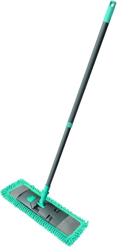 YORK Multi-purpose Microfiber Rotating Head Handle Suitable for Floor, Glass, Ceiling Wet & Dry Mop  (Multicolor)
