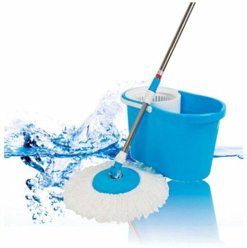 Glancing Floor Cleaning Mop with Bucket, pocha for Floor Cleaning(With 2 Refill) Mop Set