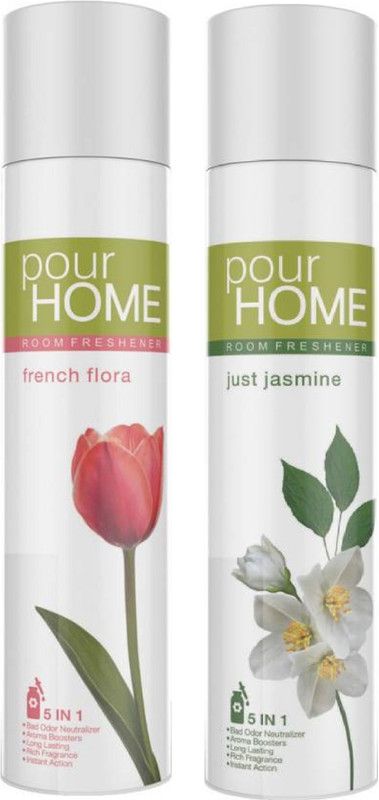 POUR HOME Floral, Jasmin Spray  (2 x 225 ml)