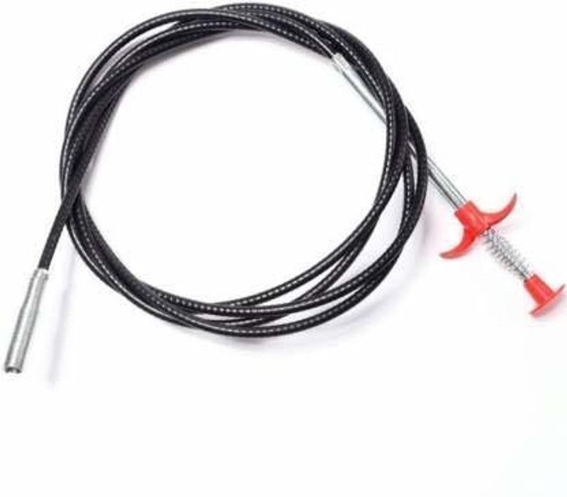 SRYFIT Drain Pipe Cleaning Spring Stick, Hair Catching Drain Pipe Cleaning Wire, Sink Cleaning Stick Sewer Sink Tub Dredge Remover, Spring Drain Pipe Cleaner Tool Clog Remover Cleaning Tools Liquid Drain Opener  (300 g)