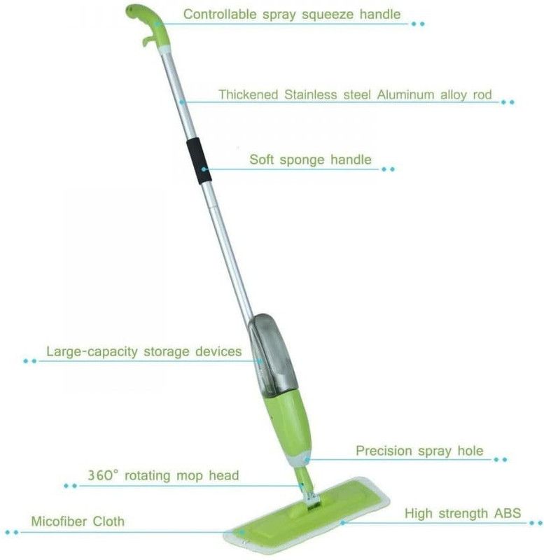 homeself spraymop 001 Wet & Dry Mop  (Multicolor)