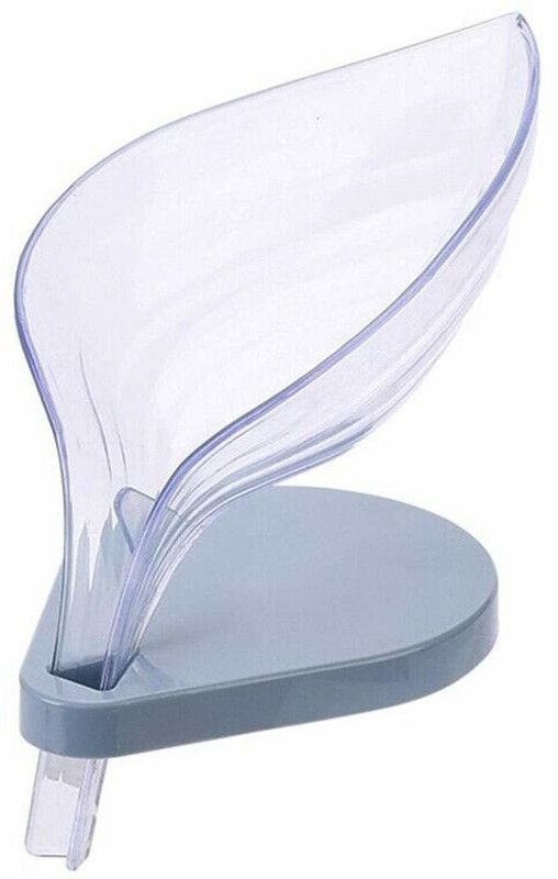 IKIS Plastic Leaf Shape Soap Dish  (Multicolor)