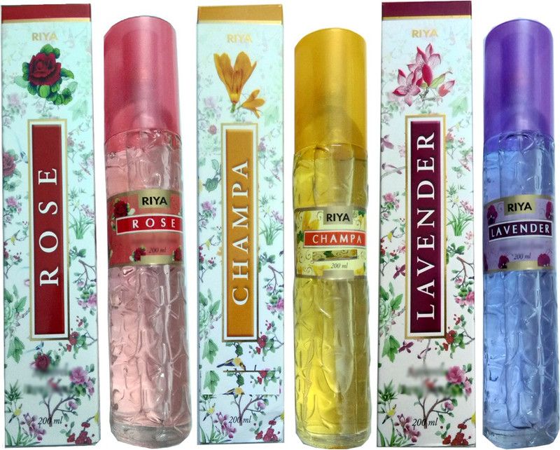 RIYA ROSE+CHAMPA+LAVENDER Spray  (3 x 66.67 ml)