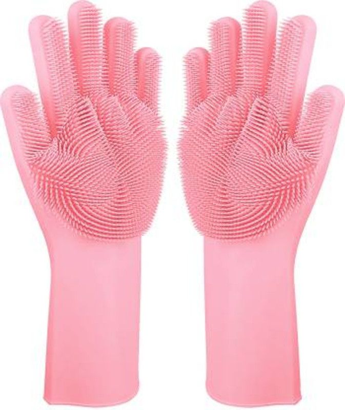HUKBO Wet and Dry Glove Set  (Free Size Pack of 2)