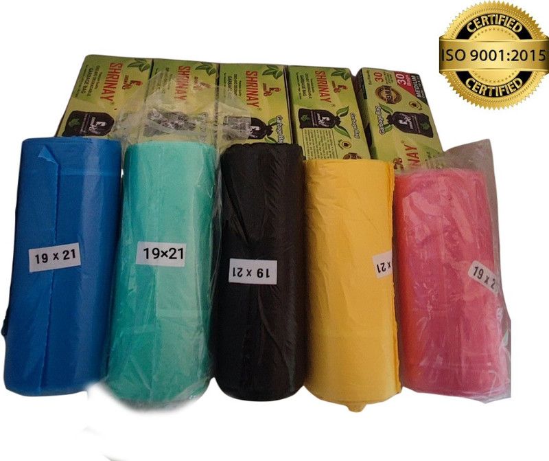 Shrinay garbage disposal bags medium Medium 12 L Garbage Bag  (150Bag )