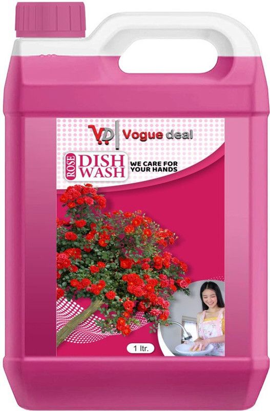 VOGUE DEAL 1 Ltr Rose Dish Cleaning Gel Dish Cleaning Gel  (Rose, 1 L)