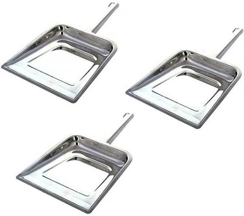 Khubinath Stainless Steel Dustpan  (Steel)