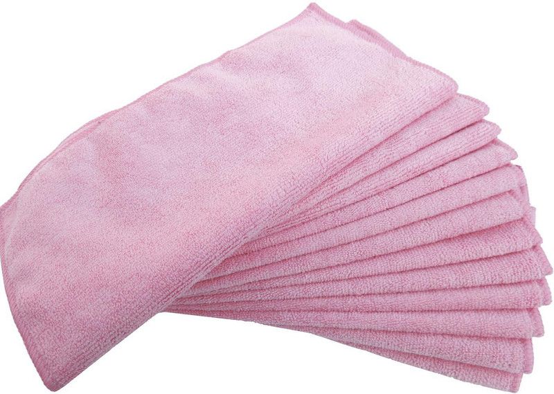 NEERAK Wet and Dry Microfibre Cleaning Cloth  (12 Units)
