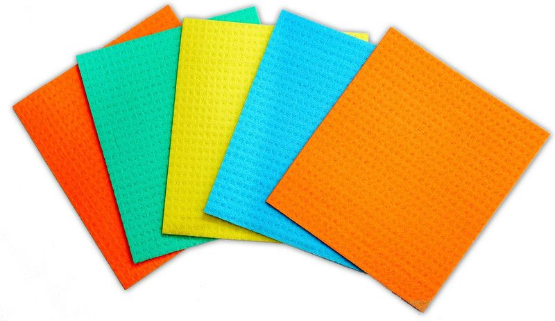 ETN scrub sponge Sponge Mop  (Multicolor)