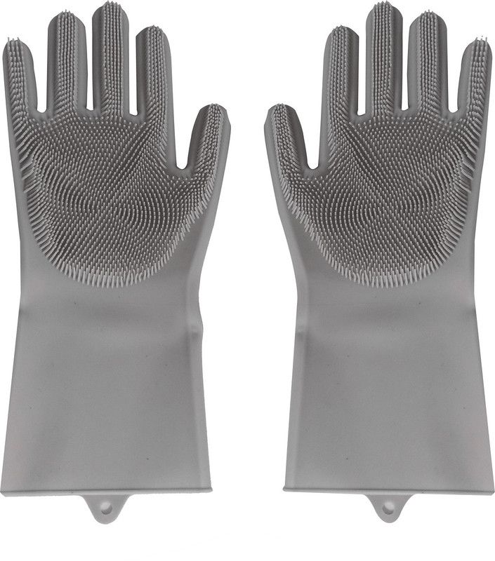LooMantha Multiple Function Housekeeping Magic Gloves Wet and Dry Glove  (Free Size)