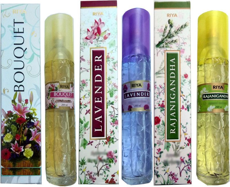 RIYA BOUQUET+LAVENDER+RAJNIGANDHA Spray  (3 x 66.67 ml)