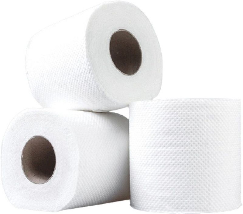 B S Natural Toilet tissue Roll with 100% nutural tissue, extra softTissue paper Toilet Paper Roll  (2 Ply, 375 Sheets)