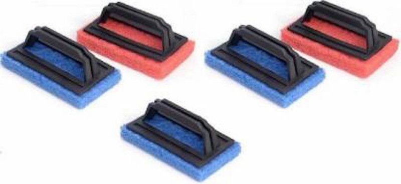 Saviraj Floor & Tile Cleaning Brush Scrub Sponge Scrub Pad  (Medium, Pack of 5)