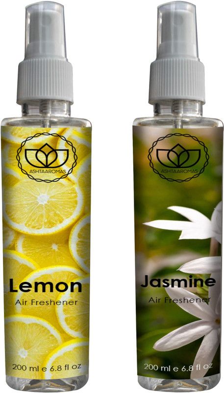 ASHTAAROMAS LEMON, JASMINE Spray  (2 x 199 ml)
