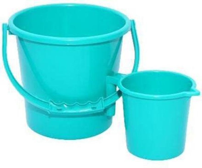 ALNOOR 5 L Plastic Bucket  (Green)