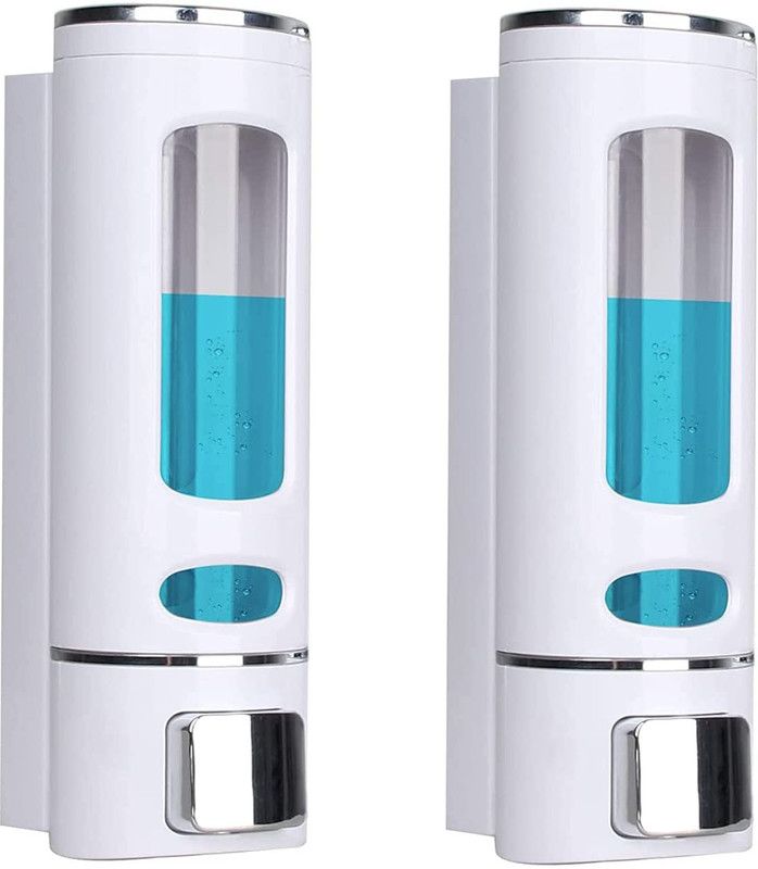 SARAST 400 ml Conditioner, Gel, Liquid, Liquid, Shampoo, Soap Dispenser  (White)